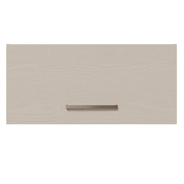 Armário Aéreo 70 cm 1 Porta Basculante Rustic/Crema Agata Madesa