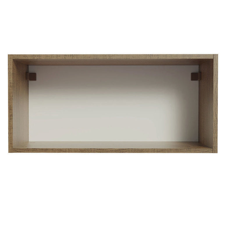 Armário Aéreo 70 cm 1 Porta Basculante Rustic/Crema Agata Madesa
