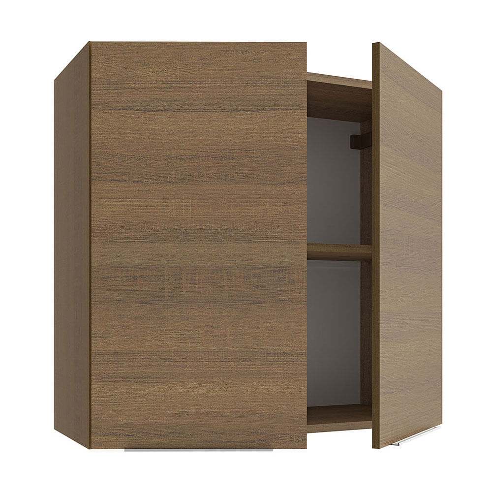 Armário Aéreo 70 cm 2 Portas Rustic Stella Madesa