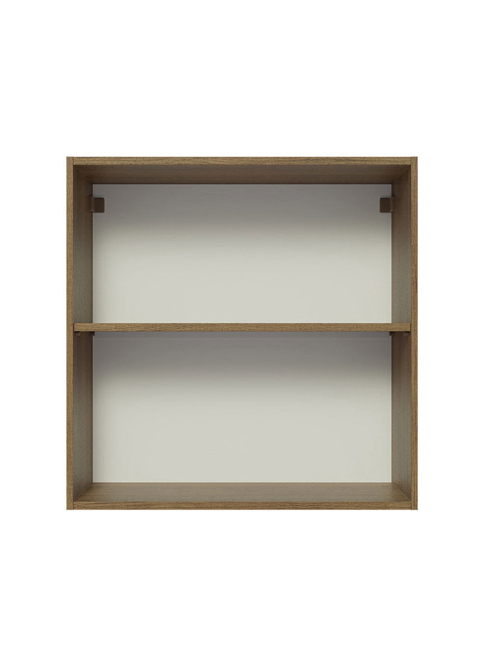 Armário Aéreo 70 cm 2 Portas Rustic/Preto Glamy Madesa