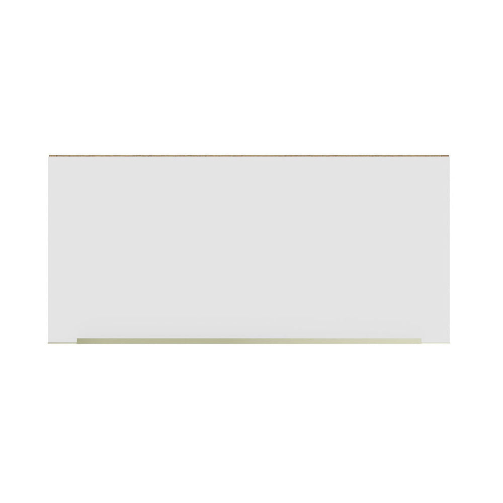 Armário Aéreo 70 cm 1 Porta Rustic/Branco Veludo Lux Madesa