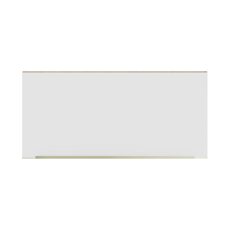 Armário Aéreo 70 cm 1 Porta Rustic/Branco Veludo Lux Madesa