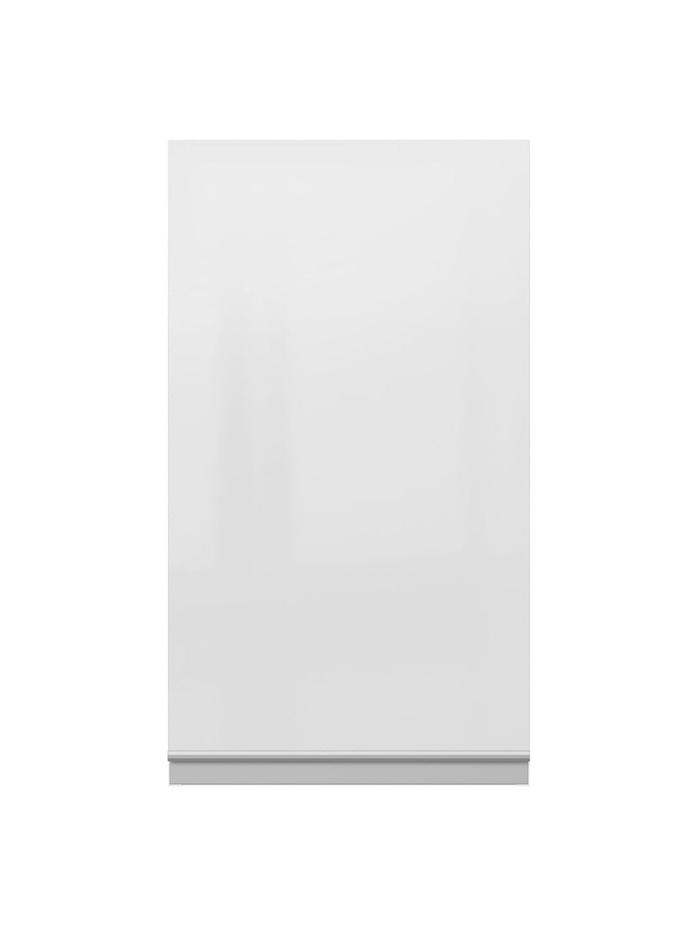 Armário Aéreo 100% MDF 35 cm 1 Porta Branco Brilho Acordes Madesa
