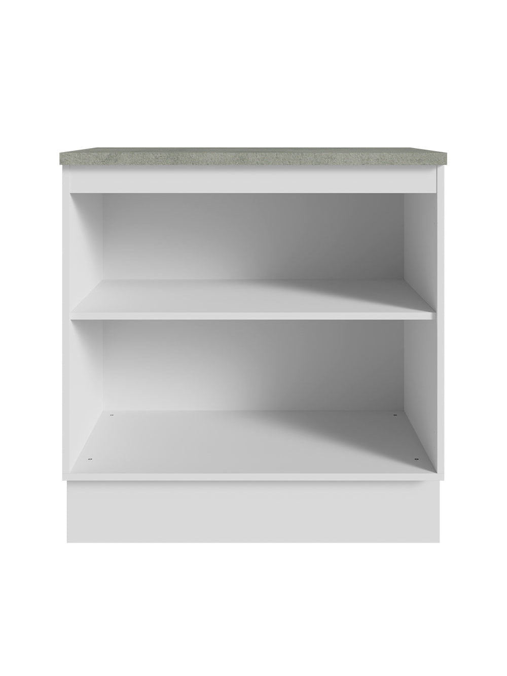 Armário Gabinete para Banheiro 80cm 2 Portas Branco Madesa