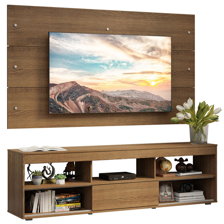 Rack com Painel para TV até 65 Polegadas Rustic Orlando Madesa