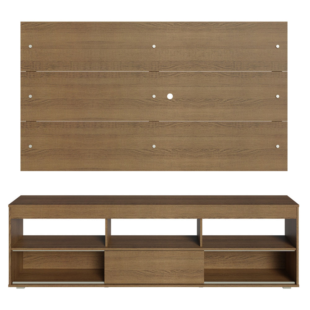 Rack com Painel para TV até 65 Polegadas Rustic Orlando Madesa