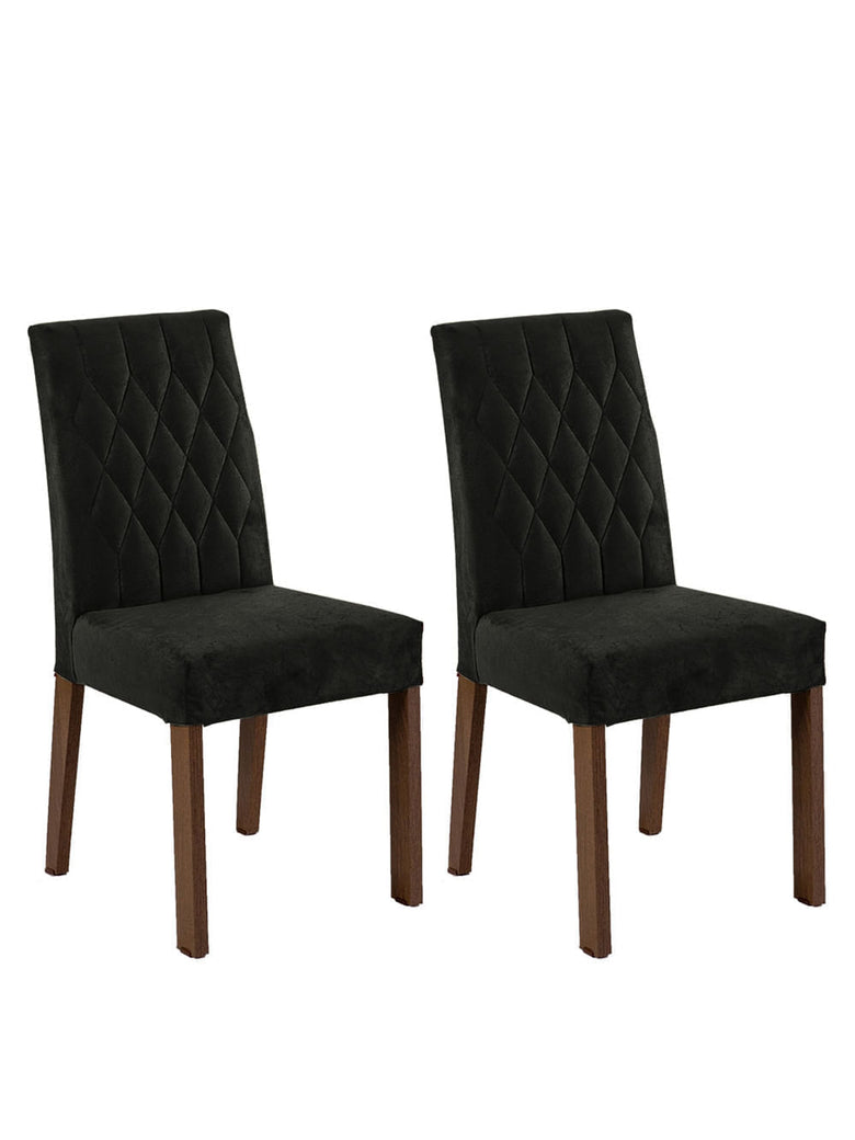 Kit 2 Cadeiras de Jantar 4256 Rustic/Oxford Madesa