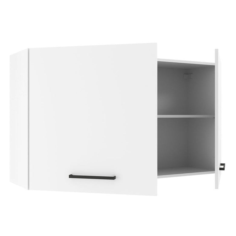 Armário Aéreo Multiuso 120cm 2 Portas Branco Agata Madesa