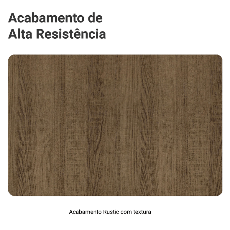Armário de Cozinha Compacta 190cm Rustic Stella Madesa 03