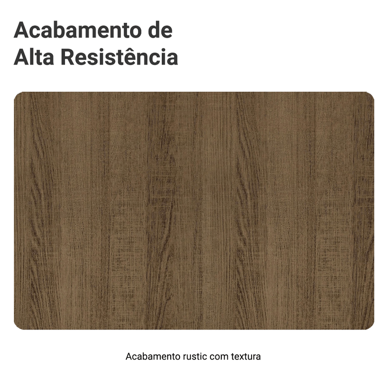 Armário de Cozinha Completa 340cm Rustic Glamy Madesa 01