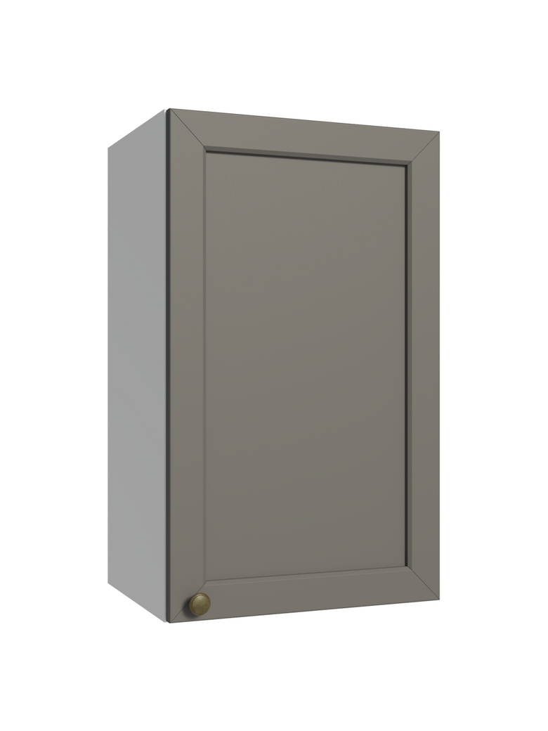 Armário Aéreo 40 cm 1 Porta Branco/Cinza Vik Madesa