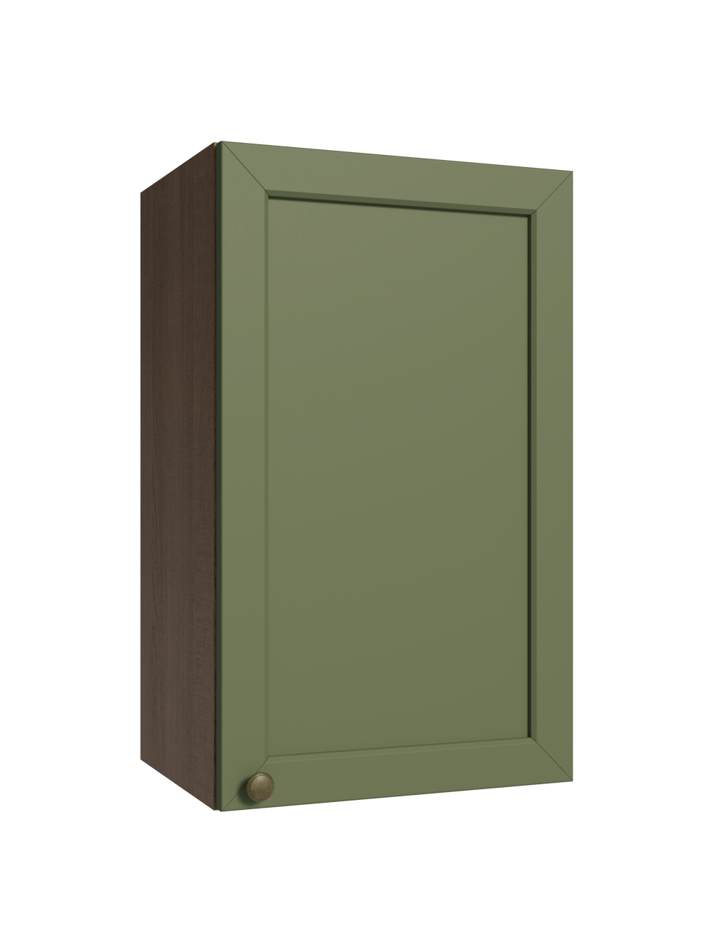 Armário Aéreo 40 cm 1 Porta Rustic/Verde Vik Madesa - Rustic/Verde
