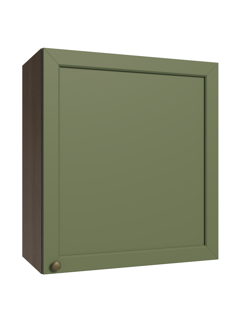 Armário Aéreo 60 cm 1 Porta Rustic/verde Vik Madesa - Rustic/Verde