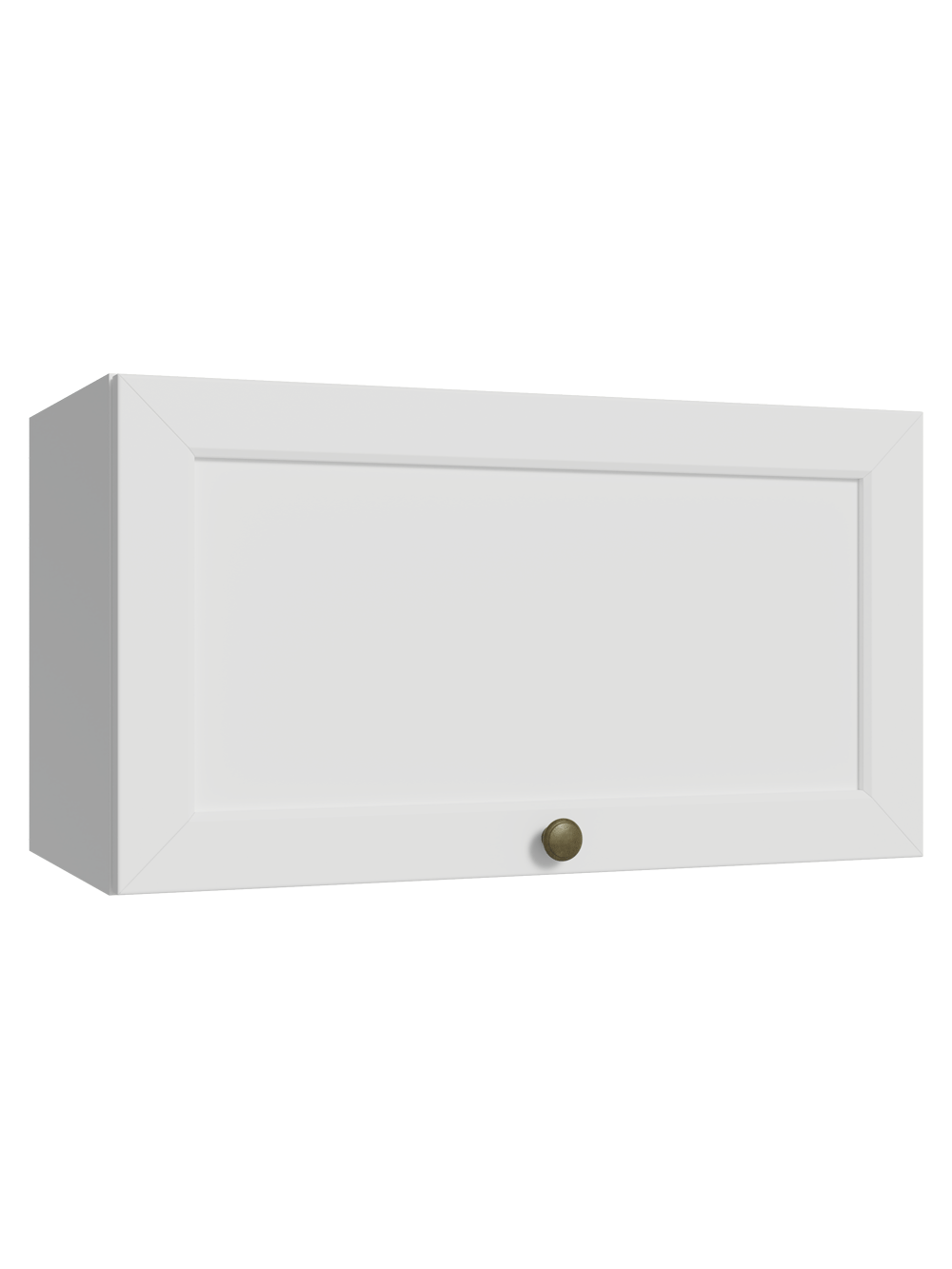 Armário Aéreo 60 cm 1 Porta Basculante Branco Vik Madesa - Branco