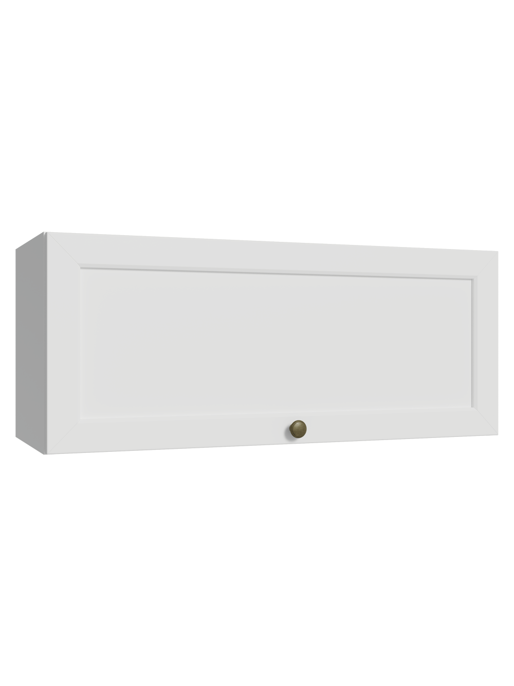 Armário Aéreo 80 cm 1 Porta Basculante Branco Vik Madesa - Branco