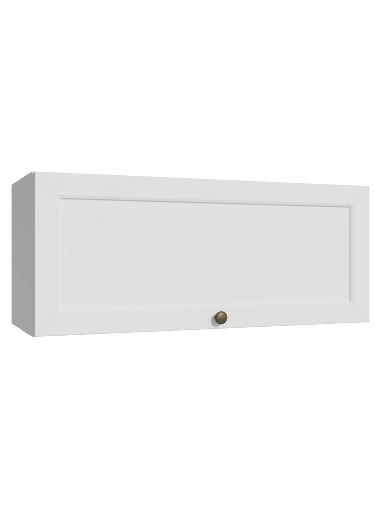 Armário Aéreo 80 cm 1 Porta Basculante Branco Vik Madesa
