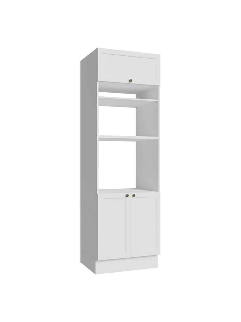 Torre Quente 70 cm 3 Portas Branco Vik Madesa