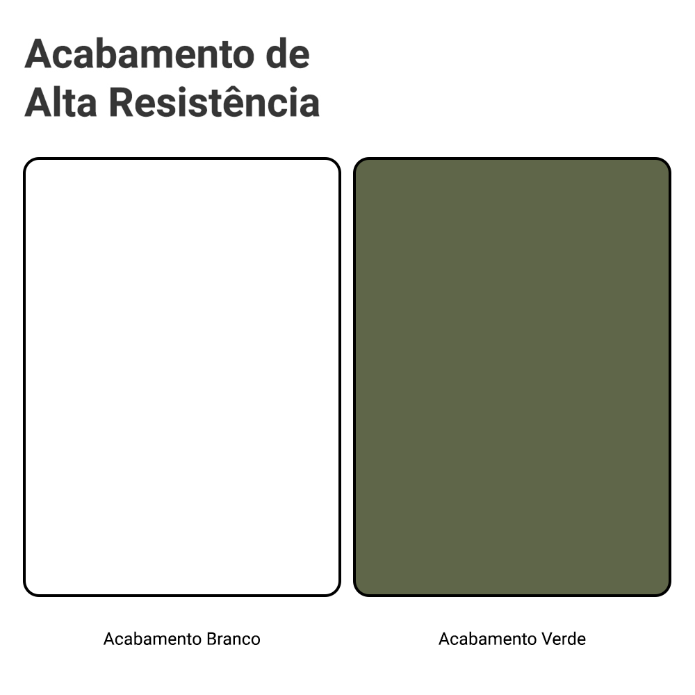 Armário de Cozinha Compacta 180 cm Branco/Verde Vik Madesa 01