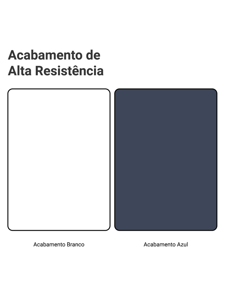 Armário de Cozinha Completa 280 cm Branco/Azul Vik Madesa 01