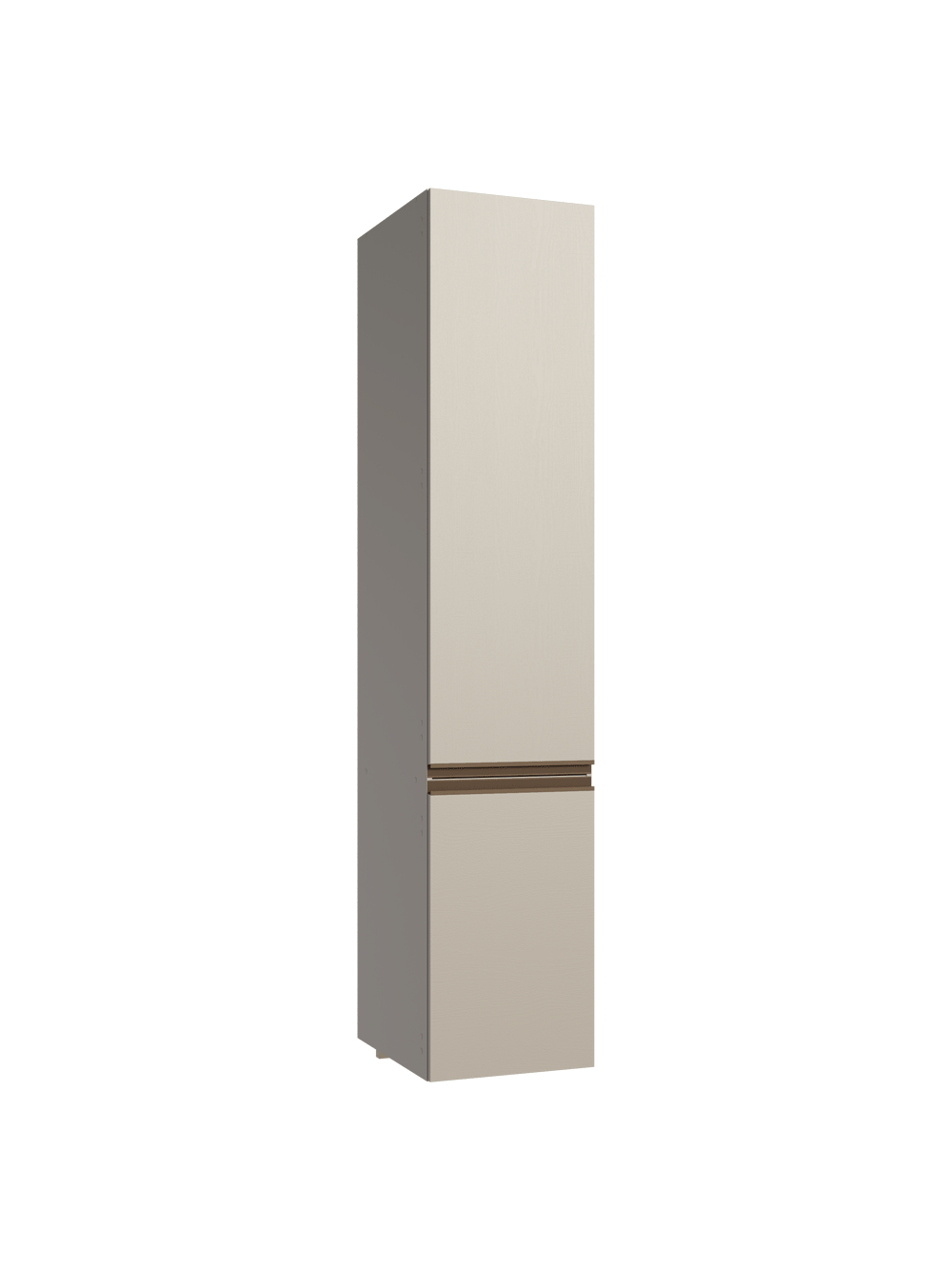 Paneleiro 40 cm 2 Portas Suspenso Crema Nice Madesa - Crema