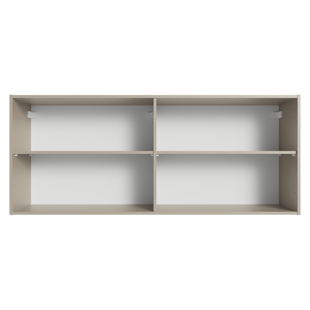 Armário Aéreo 120 cm 2 Portas Crema Nice Madesa