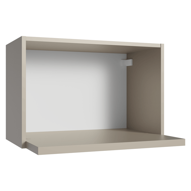 Armário Aéreo 60 cm Nicho para Microondas e Forno Elétrico Crema Nice Madesa