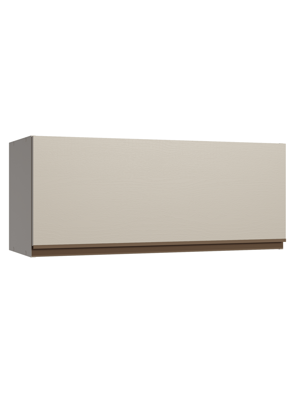 Armário Aéreo 80 cm 1 Porta Basculante Crema Nice Madesa - Crema