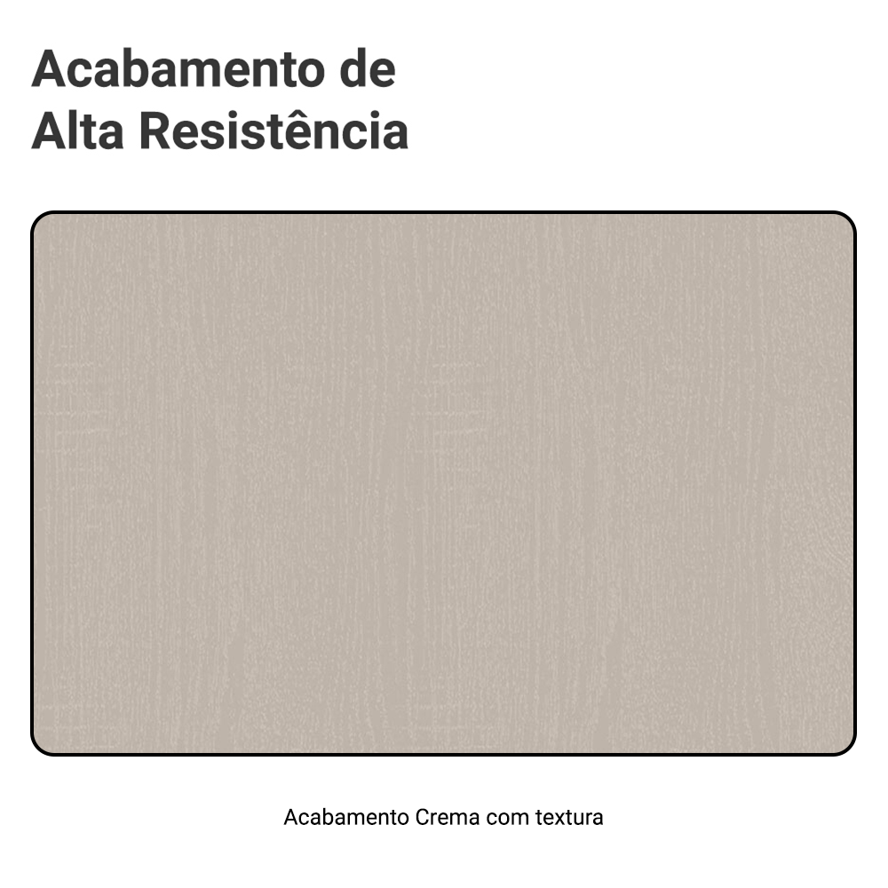 Armário de Cozinha Completa 300 cm Crema Nice Madesa 02