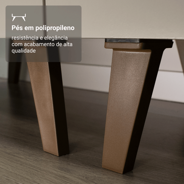 Armário de Cozinha Completa 340 cm Crema Nice Madesa 01