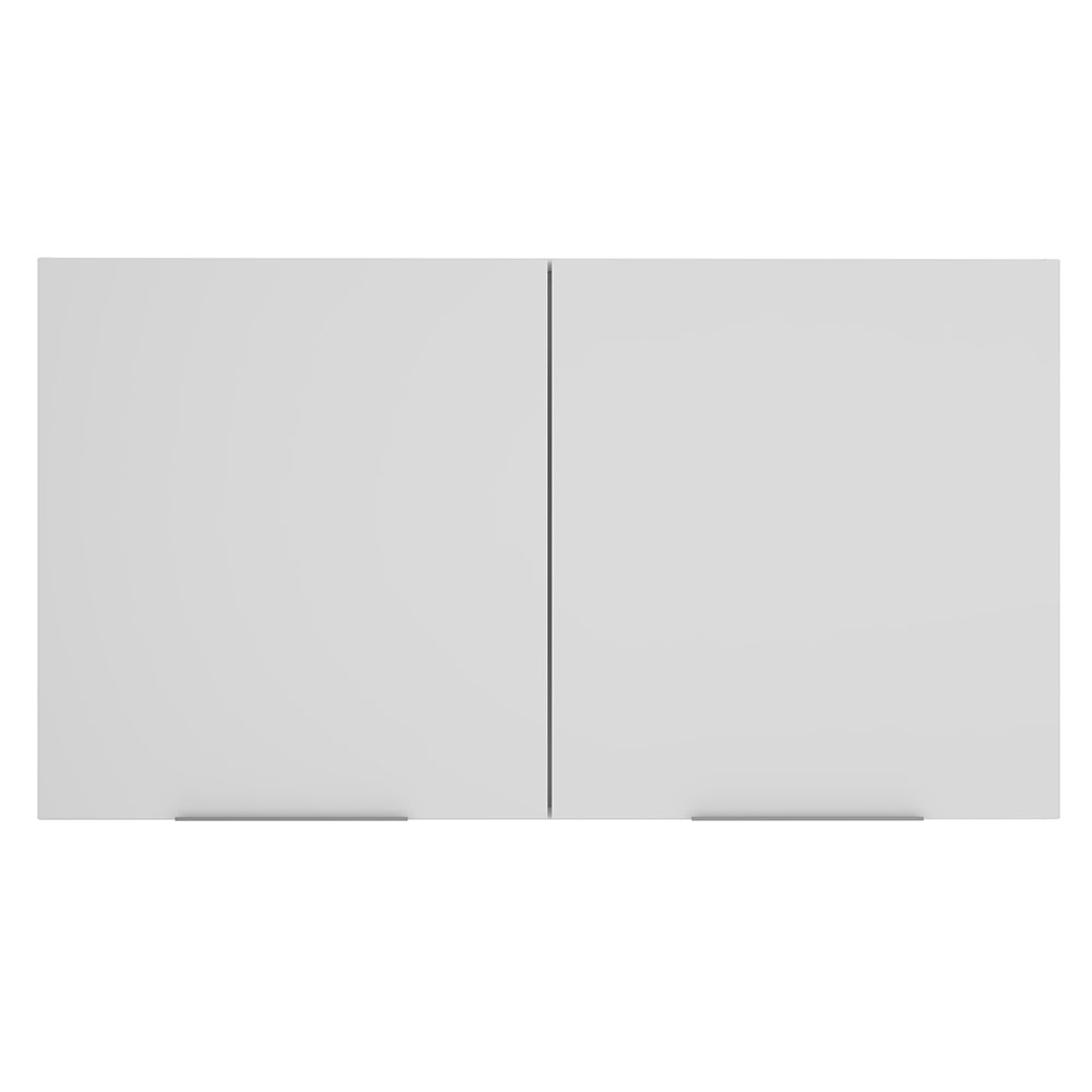 Armário Aéreo para Quarto 120 cm 2 Portas Branco Neo Madesa