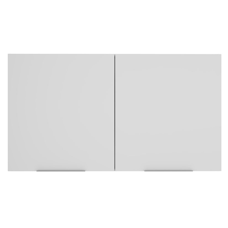 Armário Aéreo para Quarto 120 cm 2 Portas Branco Neo Madesa