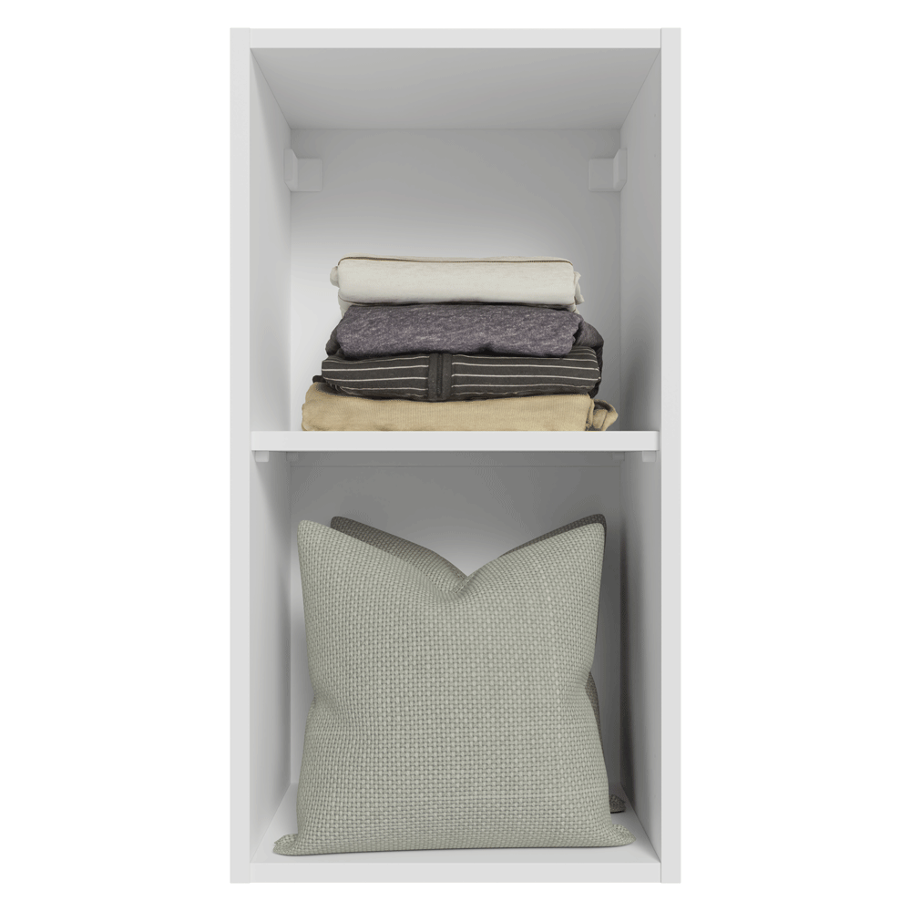 Armário Aéreo para Quarto 35 cm 1 Porta Branco Neo Madesa