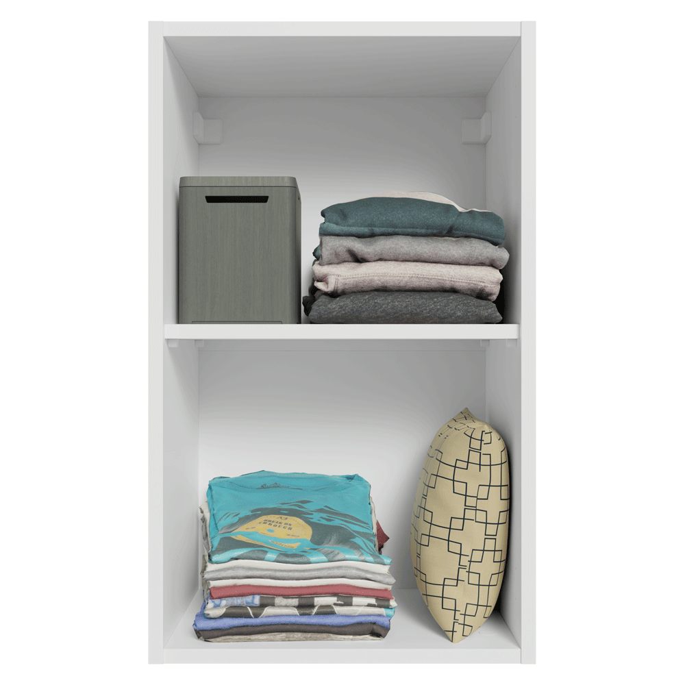 Armário Aéreo para Quarto 40 cm 1 Porta Branco Neo Madesa