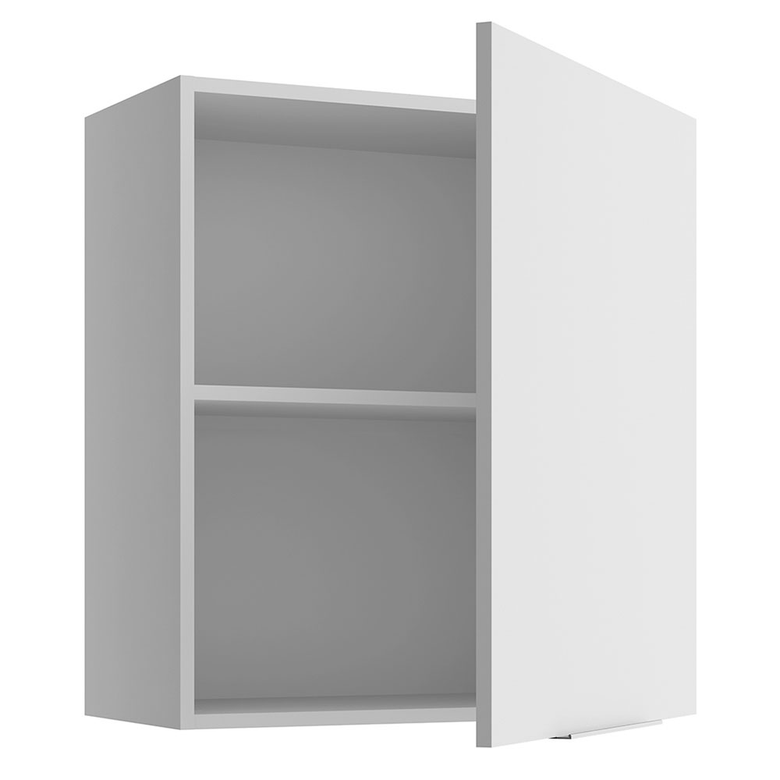 Armário Aéreo para Quarto 60 cm 1 Porta Branco Neo Madesa