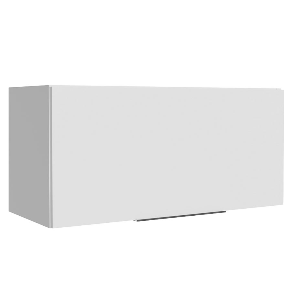 Armário Aéreo para Quarto 70 cm 1 Porta Basculante Branco Neo Madesa - Branco