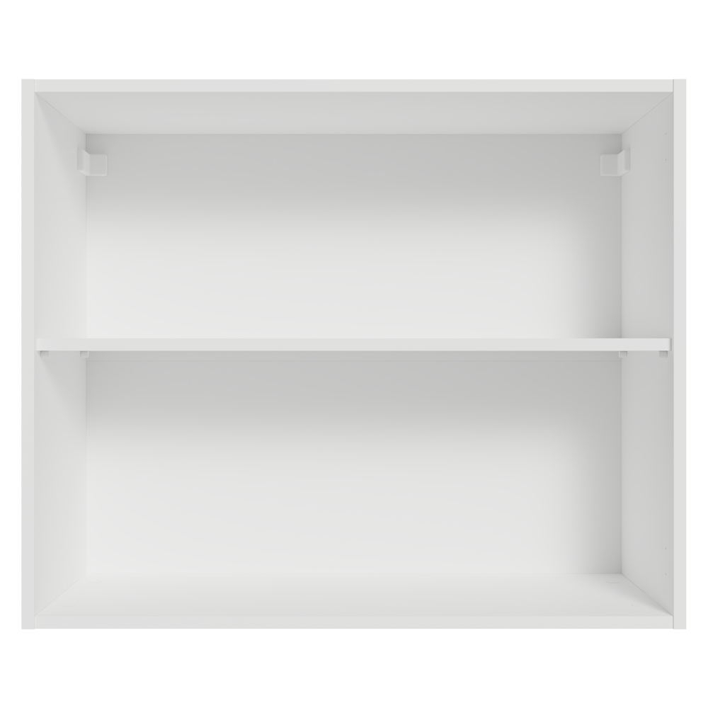Armário Aéreo para Quarto 80 cm 2 Portas Branco Neo Madesa