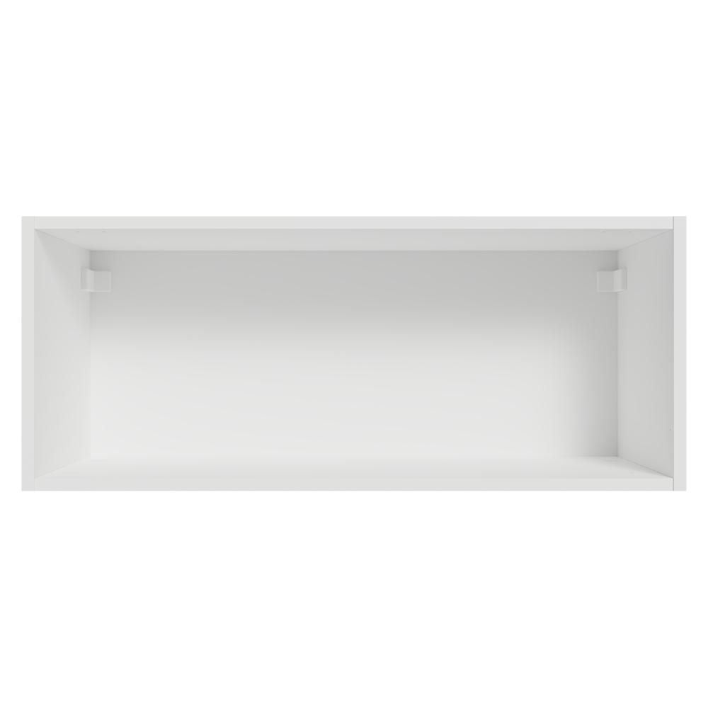 Armário Aéreo para Quarto 80 cm 1 Porta Basculante Branco Neo Madesa