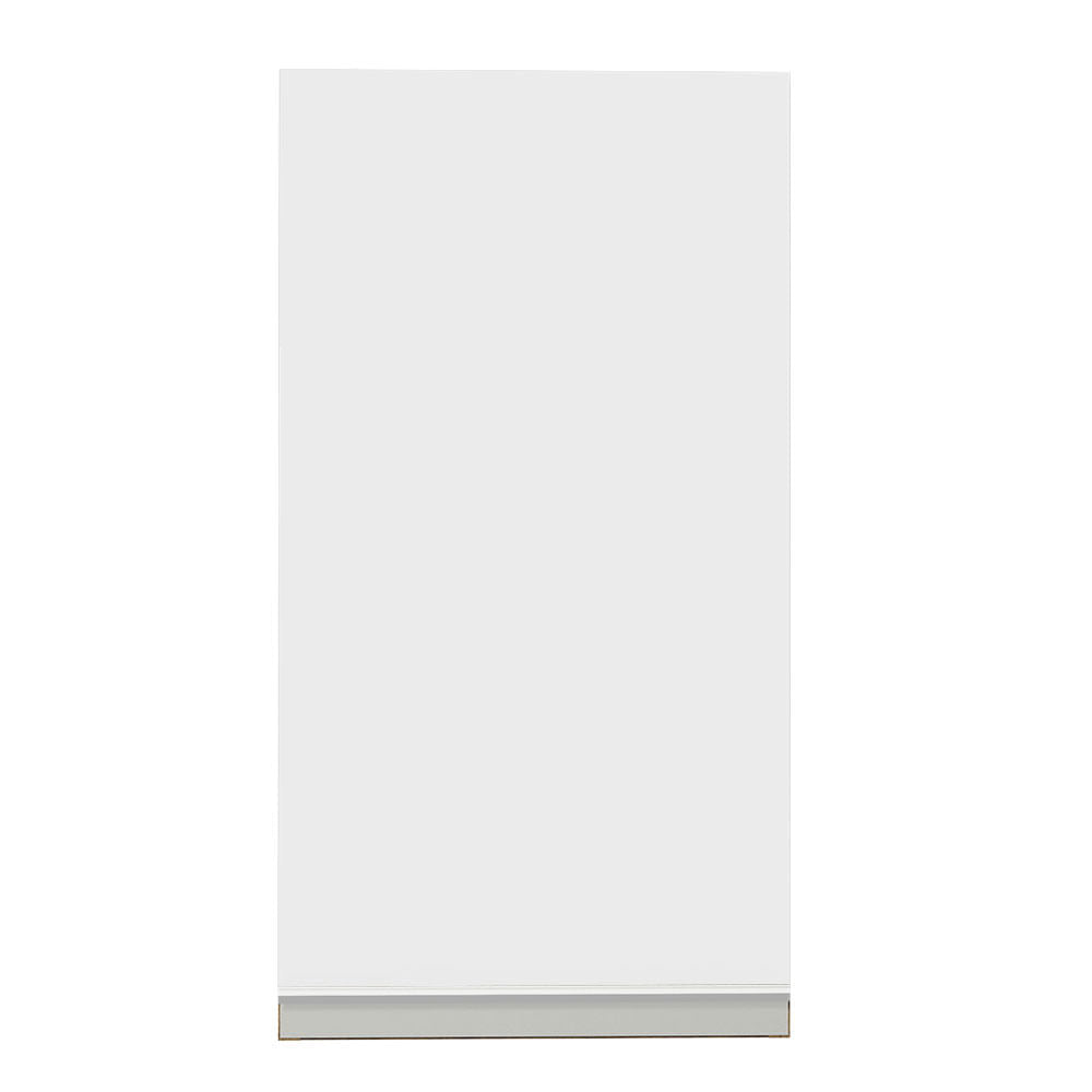 Armário Aéreo Madesa Glamy 35 cm 1 Porta Rustic/Branco