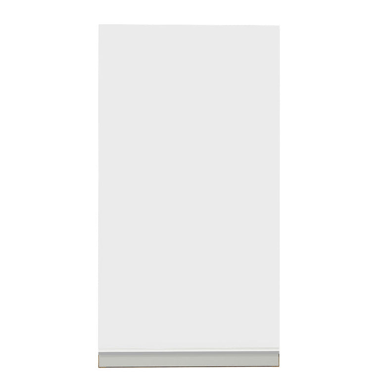 Armário Aéreo Madesa Glamy 35 cm 1 Porta Rustic/Branco