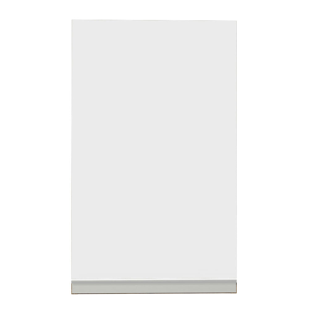 Armário Aéreo Madesa Glamy 40 cm 1 Porta Rustic/Branco
