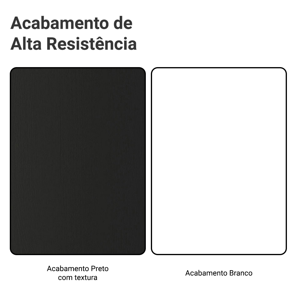 Guarda-Roupa Casal com Pés 3 Portas de Correr com Espelho Preto/Branco Reno Madesa