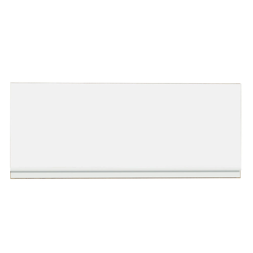 Armário Aéreo Madesa Glamy 80 cm 1 Porta Basculante Rustic/Branco