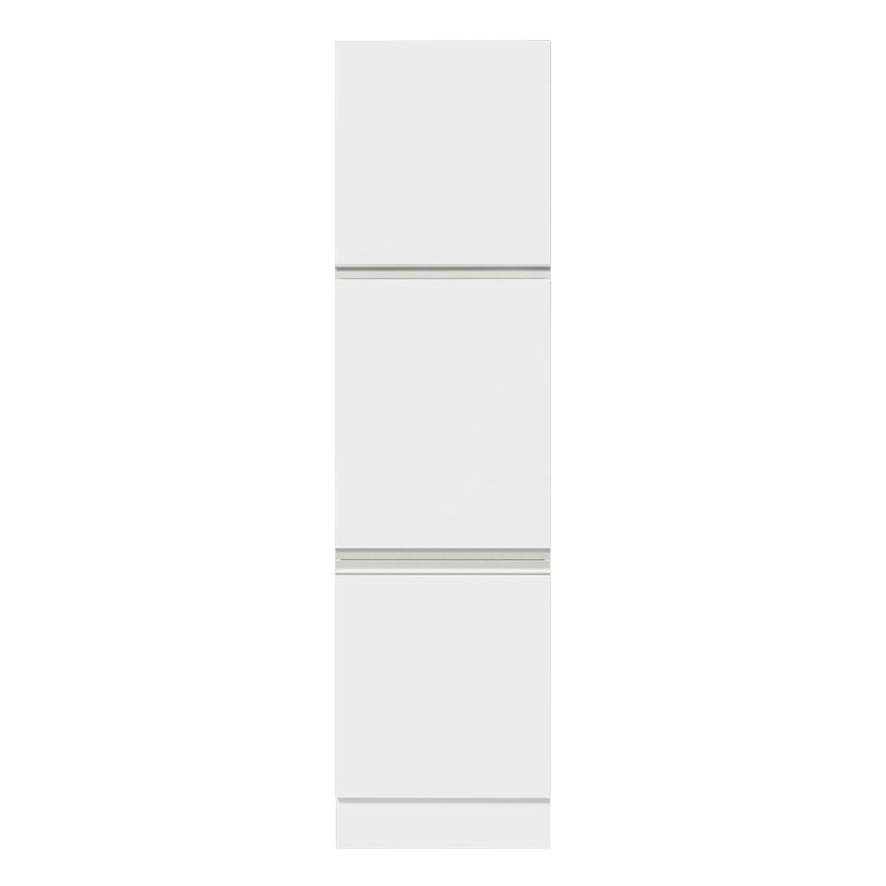 Paneleiro Madesa Glamy 60 cm 3 Portas Branco