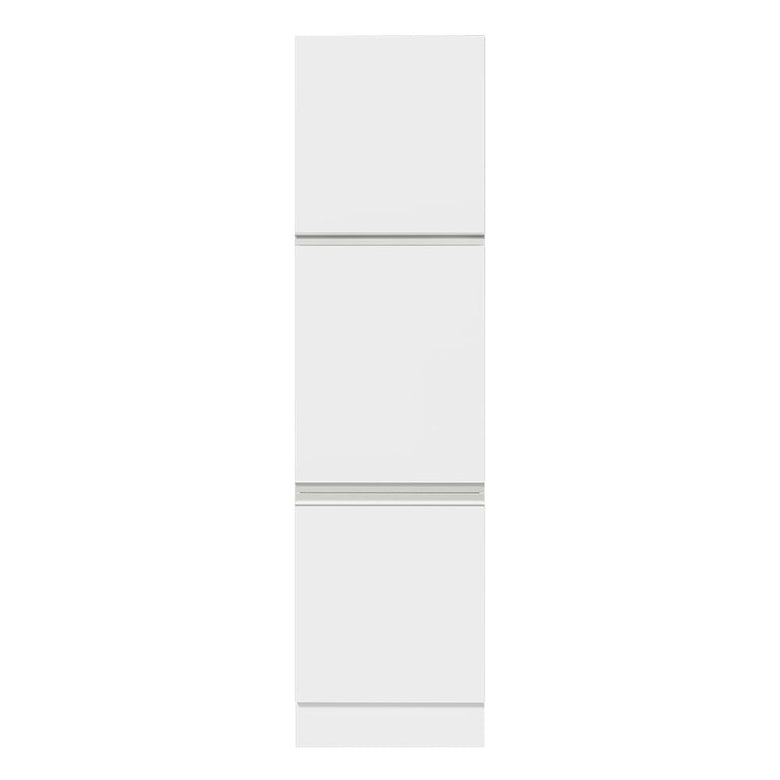 Paneleiro Madesa Glamy 60 cm 3 Portas Branco