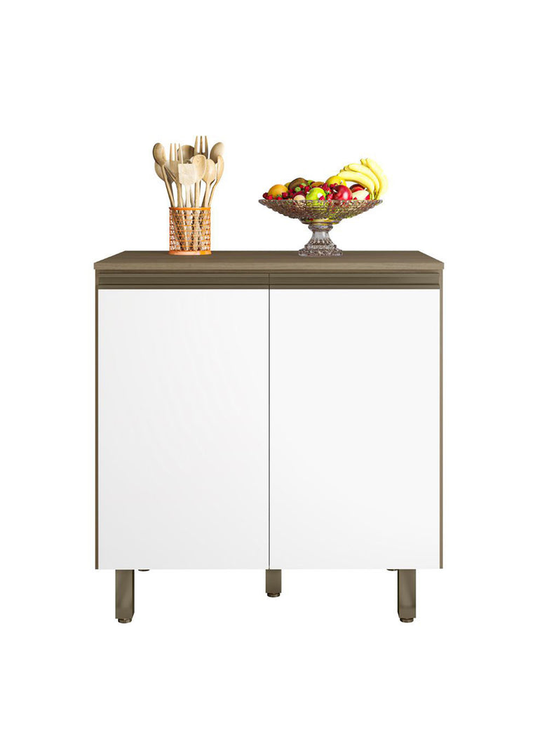 Balcão com Tampo 2 Portas 80 cm Monaco Poliman