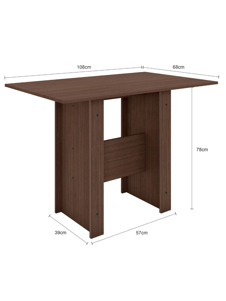 Mesa de Jantar 4 Lugares Milano Poliman Móveis
