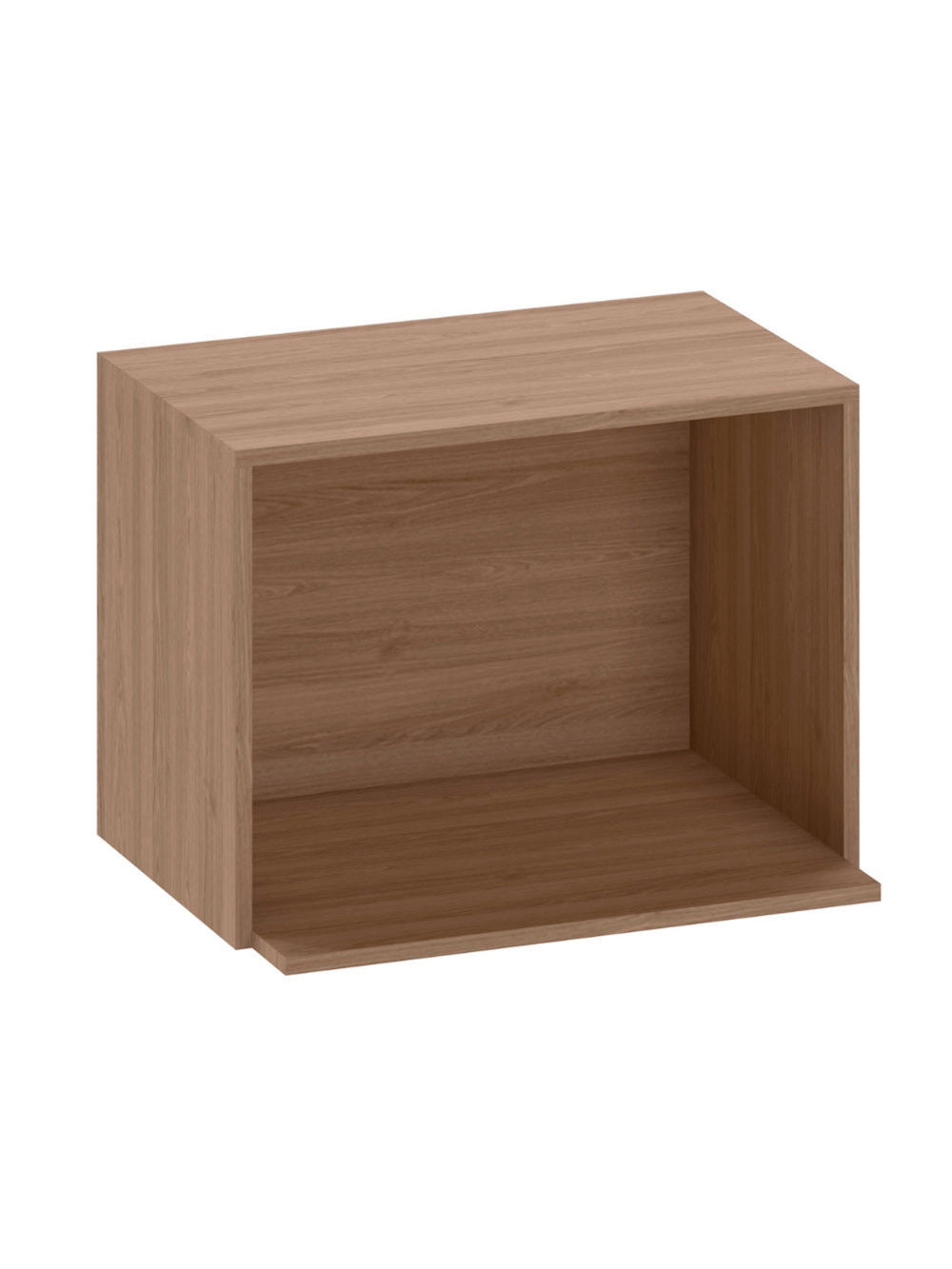 Armário Aéreo 58 cm com Nicho Micro ondas Etna Poliman - Carvalho Oak