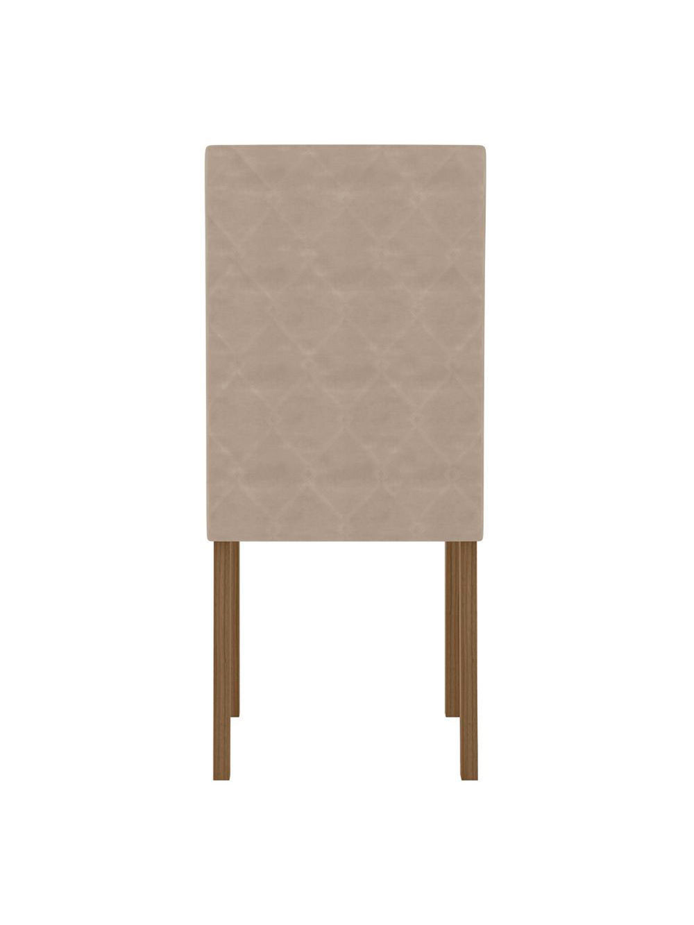 Conjunto Sala de Jantar Quadrada Mesa Helo 90cm e 04 Cadeiras Jade