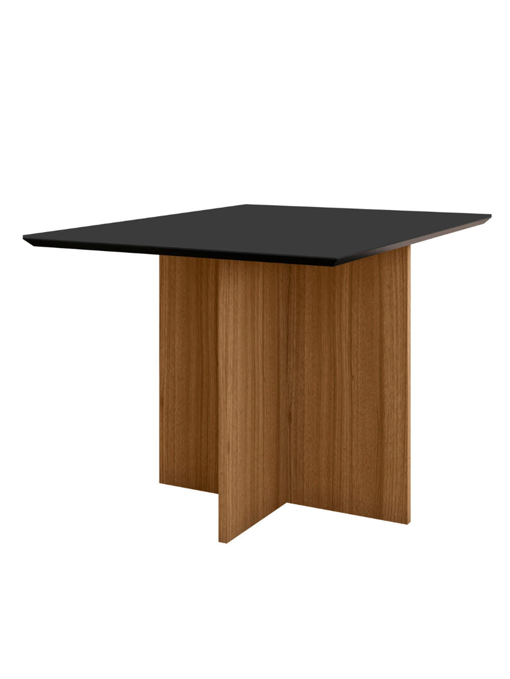 Conjunto Sala de Jantar Retangular Mesa Helo 120cm e 04 Cadeiras Josi Poliman Móveis - Carvalho/Bege