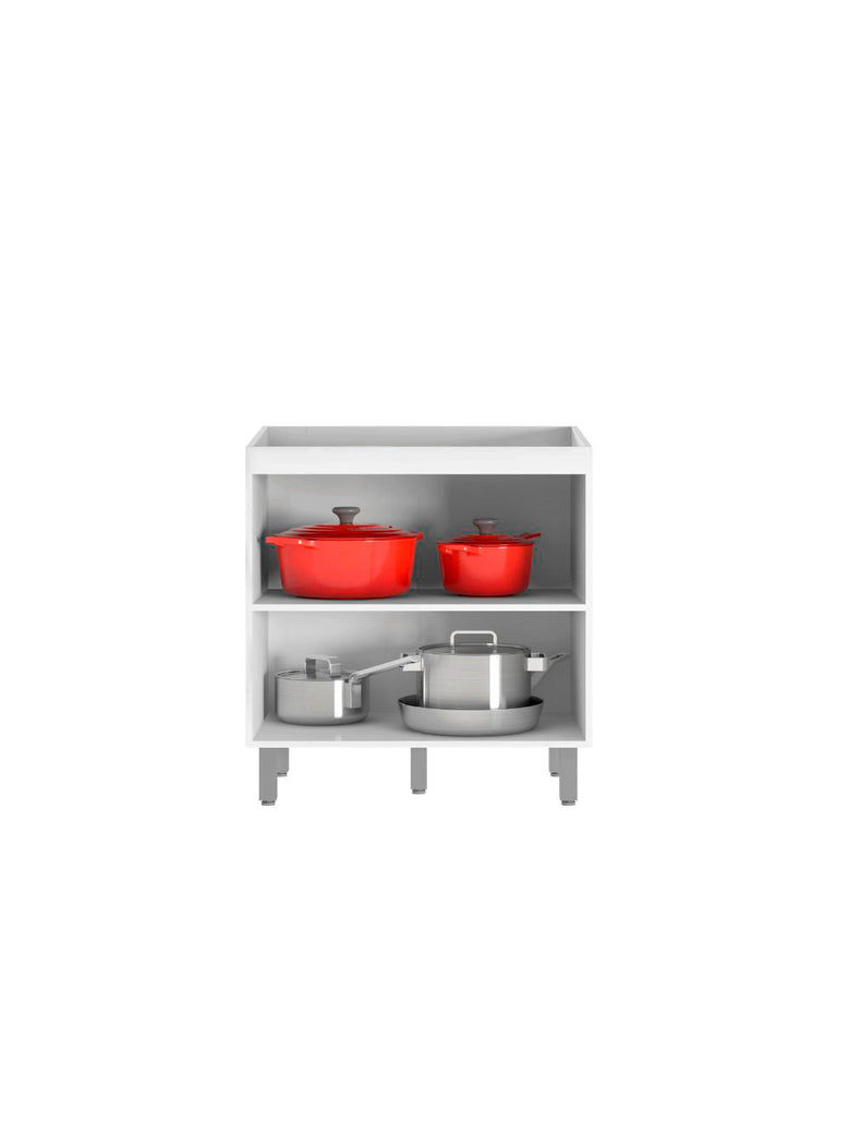 Composição Cozinha Modulada Evidence 6 Peças Poliman Móveis